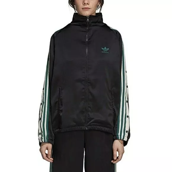Adidas satin store track jacket
