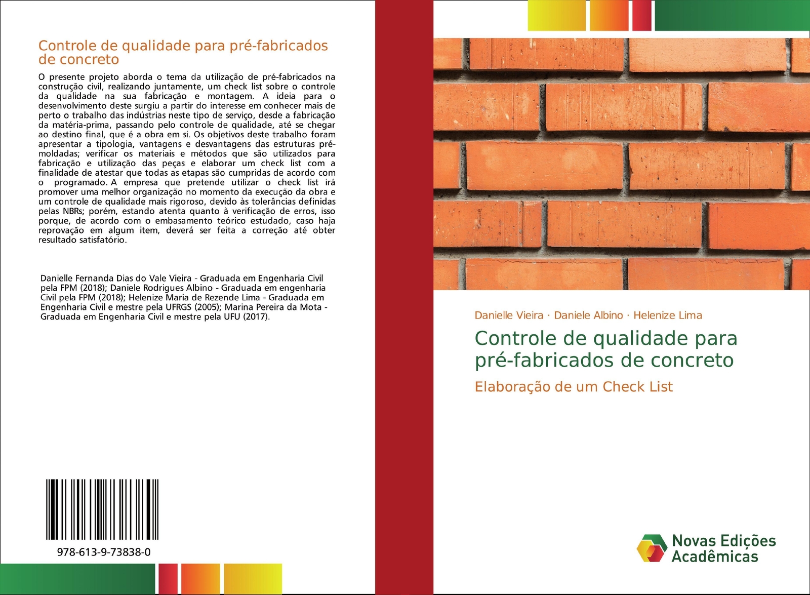 Controle de qualidade para pré-fabricados de concreto Danielle Vieira (u. a.) - Danielle Vieira