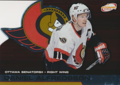 2002-03 Atomic #70 DANIEL ALFREDSSON - Ottawa Senators