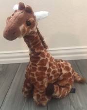 Vintage 1994 The Petting Zoo Sitting Giraffe Plush 15" Tall