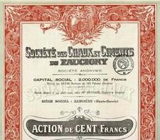 Occasion 2022: Chaux et Ciments  de Faucigny