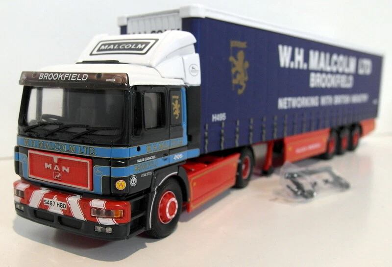 Corgi 1/50 Scale diecast 75806 MAN Curtainside W.H Malcolm Ltd - Image 2 of 3