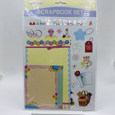 Miss Elizabeth s Scrapbook Set Birthday New Stickers Backgrounds Patterns