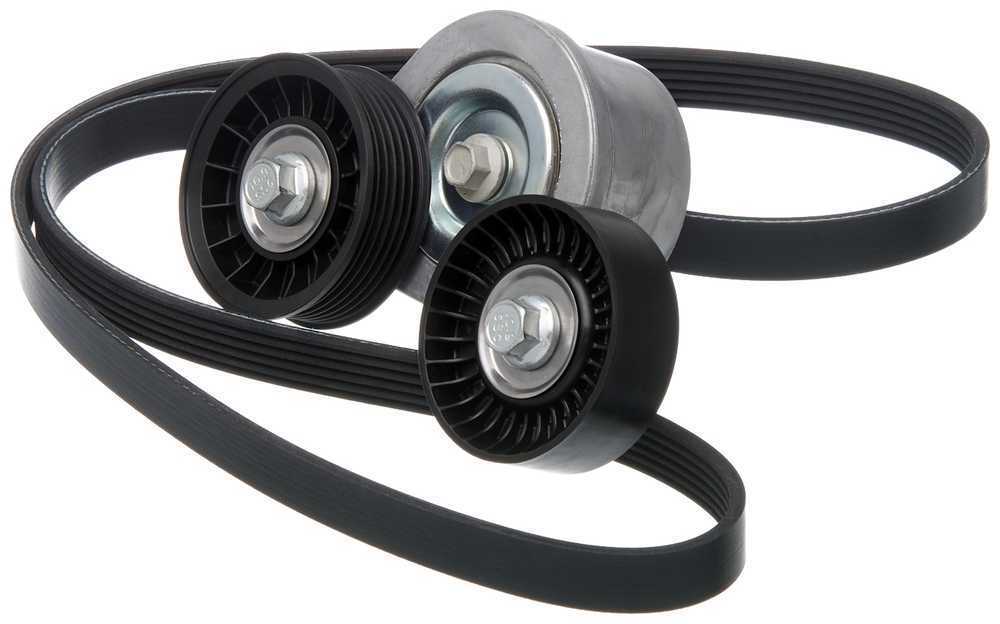 Gates 90K-39120B Serpentine Belt Drive Component Kit with Accessory Belt