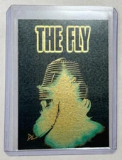 The Fly Gold Plated Limited Artist Signed “Horror Classic” Trading Card 1/1