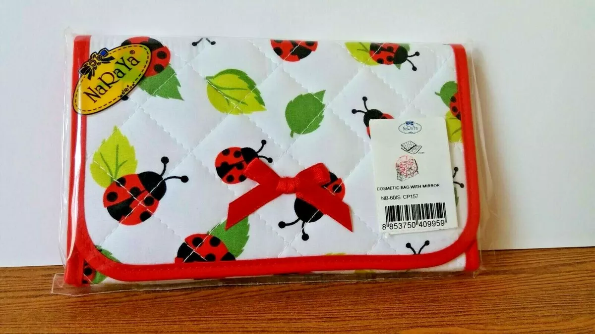 Naraya cosmetic bag with mirror new arrivals