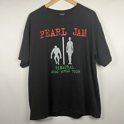 【XLサイズ】2010 Pearl Jam Tour Tee Brown XL Size] 2010 Pearl Jam Tour Tee Brown