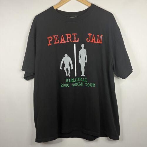 Vintage 1994 Pearl Jam Freak Shallow Puppet Concert Tour T Shirt XL White  RARE