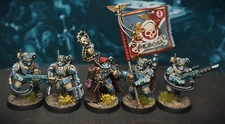 Militarum Tempestus Scions Command Squad painted Warhammer 40k #2 Imperial Guard
