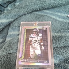 2025 Topps Chrome Lightboard logo variation Rashid Shaheed #218 Refractor