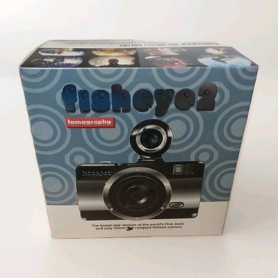 New Rare Lomography Fisheye 2 Black 35mm Film Camera Never Used | eBay