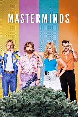 Masterminds (DVD, 2016) -Disc Only-
