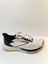 C46. Brooks Men  s Anthem 7 Neutral Running Shoe - White/Black/Tan - 8.5 Medium