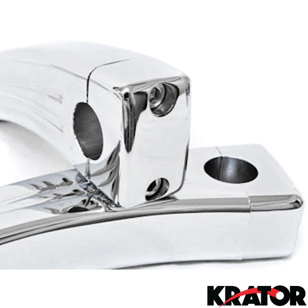 Elevadores de manillar de 1" de 4,5" para Harley Davidson Softail Springer Heritage Classic Foto 2 de 3