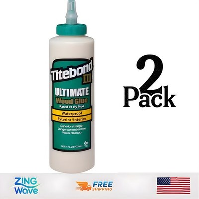 Titebond III Ultimate Wood Glue 16 Oz. (2 Pack)
