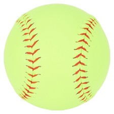 Softball Official Size Weight PVC Cover Sports Practice 12-Inch Accuracy