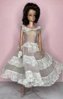 Vintage 1960s Barbie #966 Plantation Belle Dress & Slip - No Doll