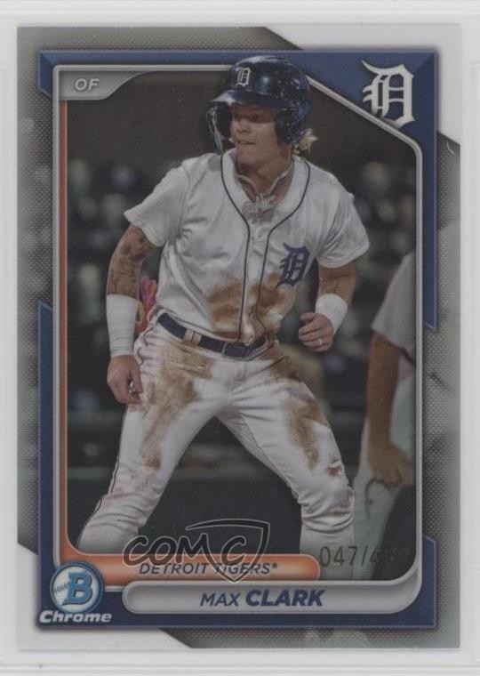 2024 Bowman Chrome Prospects Refractor 147/499 Max Clark #BCP-74 1bk5