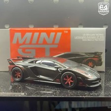MINI GT 518 Lamborghini Aventador GT EVO MDX 2023 Matte Black 1/64 Exclusive