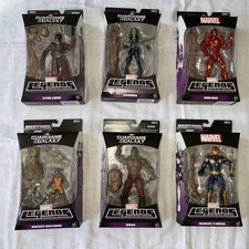 Marvel Legends Guardians Of The Galaxy Series Groot Baf Complete Set