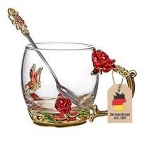 Teetasse Schmetterling Blumentasse Kaffeetasse 330 Ml HitzebestäNdigem Glas Set