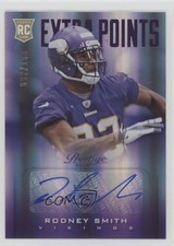 2013 Prestige Rookie Extra Points Purple Signatures 37/100 Rodney Smith Auto 0v0
