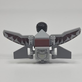 LEGO Marvel Super Heroes - Falcon Minifigure Complete With Flyer From Set 76050