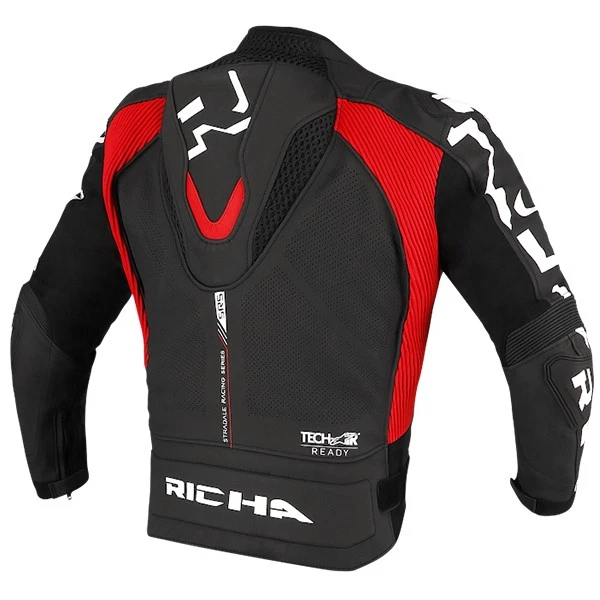Richa Stradale Leather Black Red, photo 2 of 3
