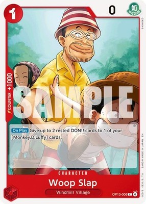 Set of 5: Woop Slap C Carrying On His Will OP13-006 NM