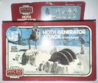 Vintage1982 Kenner Star Wars Micro Collection Hoth Generator Attack W/Box/Insert