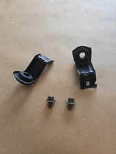 2001-2005 Honda Civic Upper Radiator Mount Brackets Black With Hardware OEM