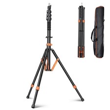 Light Stand Photography with Air-Cushioned,9ft/2.75m Adjustable Aluminum Heav...