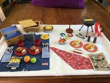 Our Generation 18 Doll Packed For A Picnic Barn Dance BBQ, American Girl Food