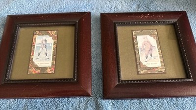Two framed Cope s Tobacco Card Series