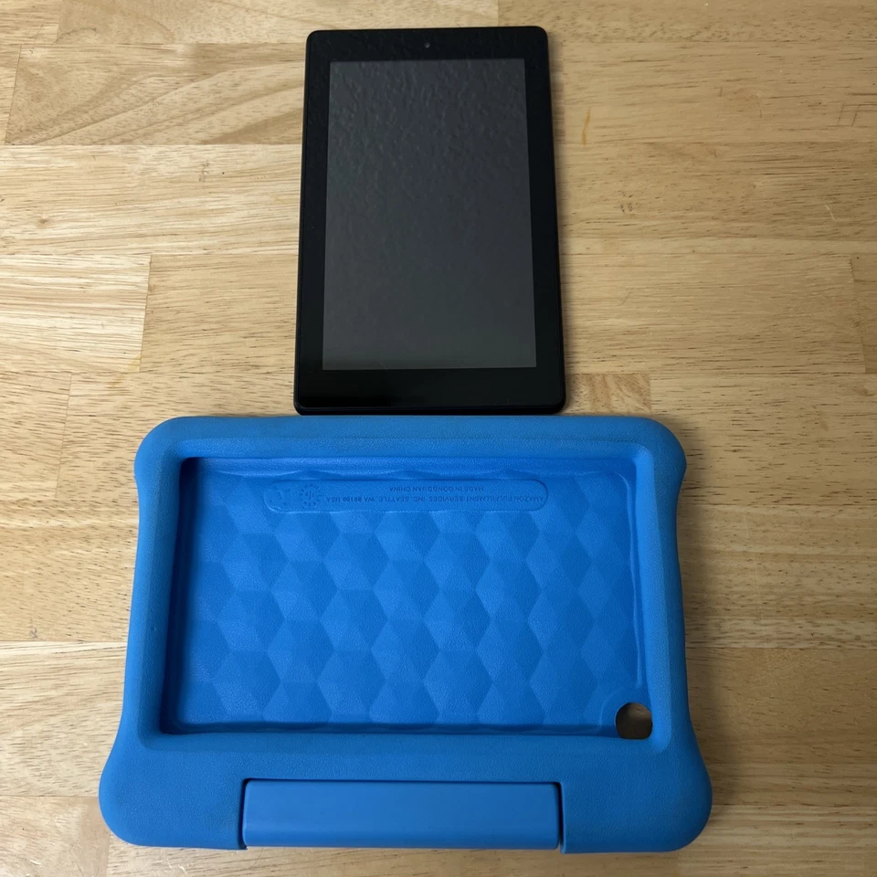 Tablet Amazon Fire Niños con Funda Protectora Azul Foto 2 de 4