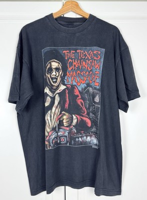 The Texas Chainsaw Massacre Rare Vintage 1998 Promo T-shirt Official Blue Grape