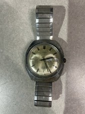 Timex Automatic Day/Date Water-Resistant Men's Silver Analog Wristwatch