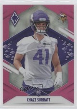 2021 Panini Phoenix Rookie Pink 21/199 Chazz Surratt #173 i5f