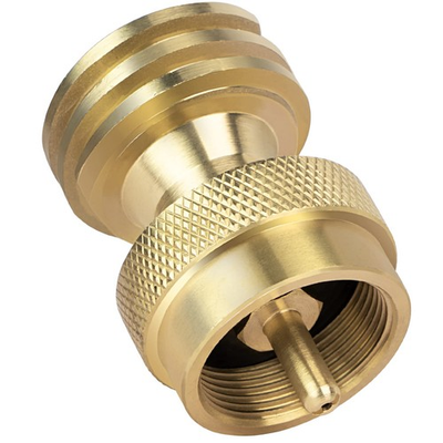 #ad GASPRO 1lb Propane Tank Adapter 20lb to 1lb Converter Hook Up Small Propane $14.74