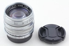 [Near MINT] Obiettivo Canon 50mm F1.8 Chrome Silver L39 LTM Leica Mount dal...