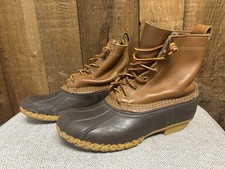 Vintage L.L. Bean Duck Boots Unlined Womens 10 Mens 8