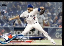 2018 Topps #315 Chris Rowley Father's Day Blue #/50