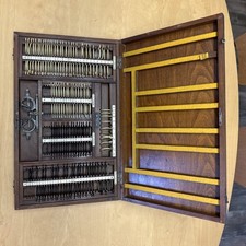 Brillenbestimmungskasten Refraktionskasten Antik 