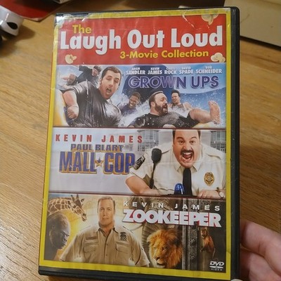 Grown Ups Paul Blart Mall Cop Zookeeper Kevin James DVD Comedy