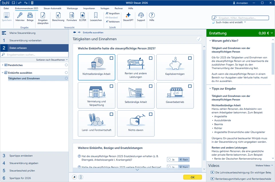 Download-Version WISO Steuer 2026 für die Steuererklärung 2025 - Bild 4 von 4