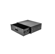 NavePoint 3 Space 3U Heavy-Duty 19" Lock Locking Deep Rack Mount Drawer