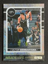 Victor Wembanyama 2024-25 Panini Hoops Silver Base #165