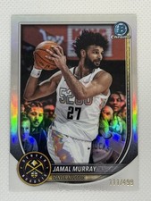 2025 Bowman Chrome Jamal Murray Refractor /499 #BCV-101 Nuggets