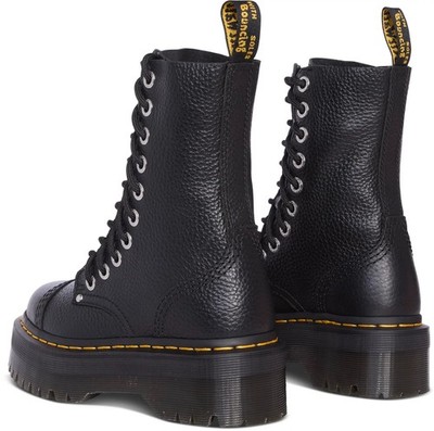 Dr.Martens SINCLAIR HIMAX 10ホール uk5 DR. MARTENS SINCLAIR HI MAX MILLED NAPPA LEATHER PLATFORM TWIST