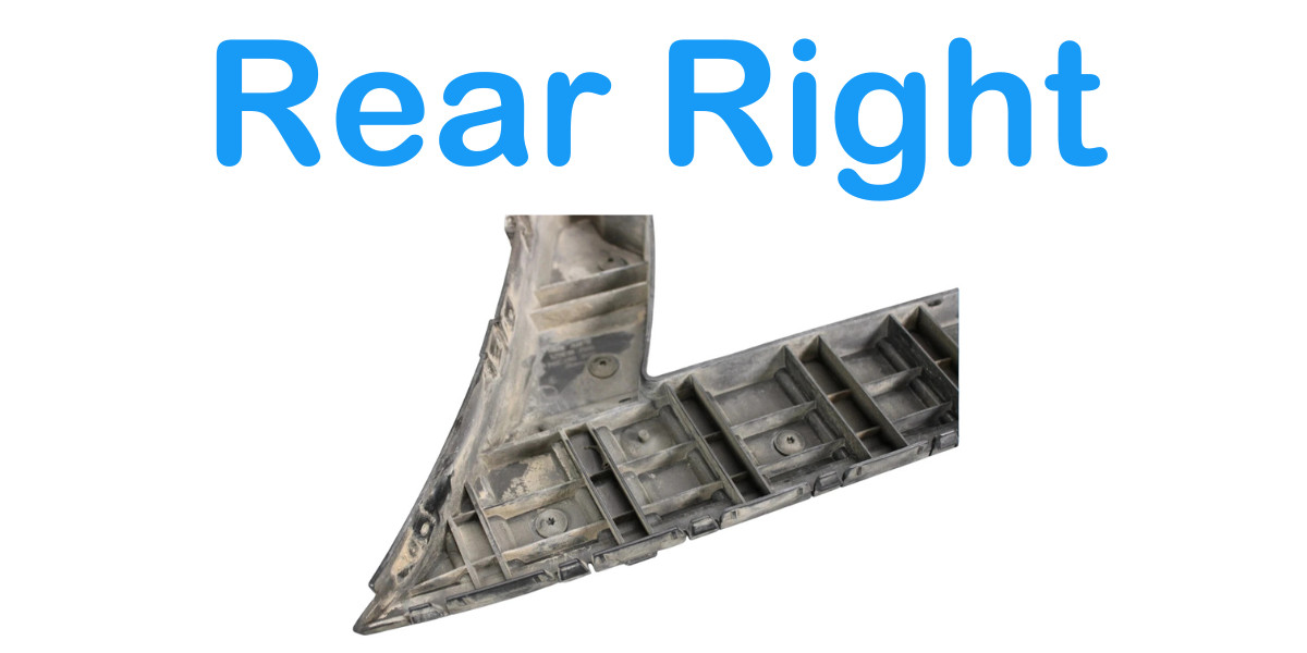 Bentley Continental GT 2003-2011 Rear Right Bumper bracket